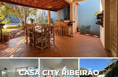 Casa ampla à venda! com 3 suítes e piscina na city ribeirão, ribeirão preto
