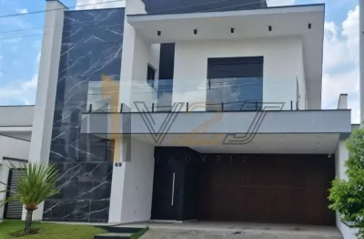 Casa sobrado porteira fechada à venda no condomínio residencial chácara ondina em sorocaba - sp.