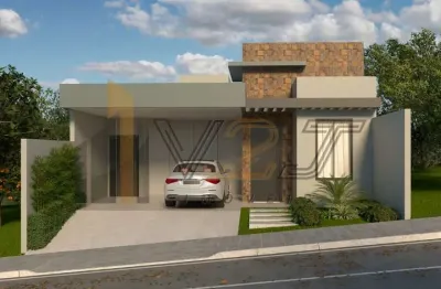 Linda casa térrea em construção a venda no pinheirinho - vinhedo/sp