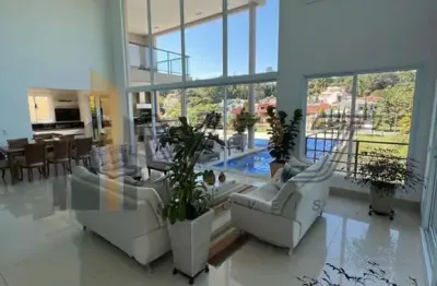 Casa sobrado à venda no condomínio estância marambaia na cidade de  vinhedo/sp.