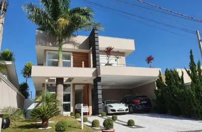 Casa de alto padrão condomínio residencial primavera em nova odessa/sp com 4 dormitórios (2 suítes)