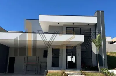 Casa térrea à venda no condomínio residencial mont' alcino em valinhos/sp