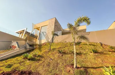 Casa semi térrea à venda no condomínio campo de toscana na cidade de  vinhedo/sp.