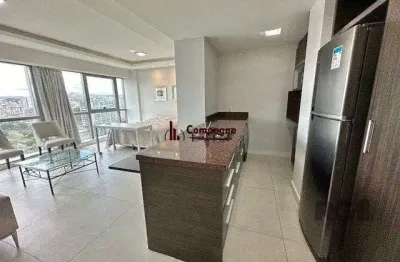 Lindo loft para comprar  com 1 dormitório , mobiliado, no trend city center