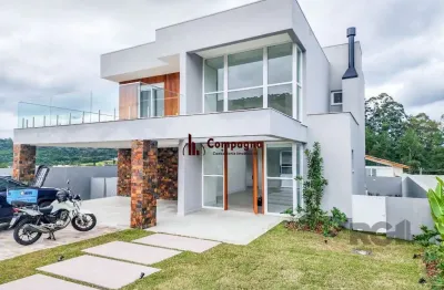 Casa condominio para venda - 292m², 4 dormitórios, sendo 4 suites, 2 vagas - alp