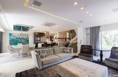 Casa condominio para venda - 380m², 3 dormitórios, sendo 3 suites, 4 vagas - ped