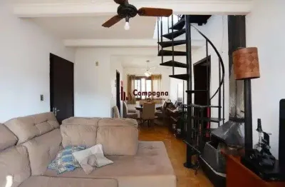 Vende-se ampla cobertura 3 quartos com vaga, lareira e churrasqueira - 175m² - a