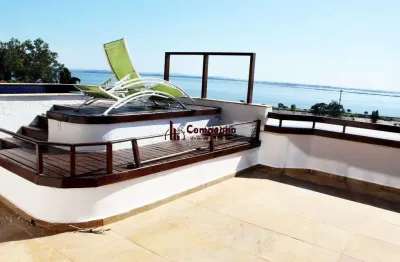 Venda apartamento tipo cobertura horizontal com vista panorâmica com três quarto