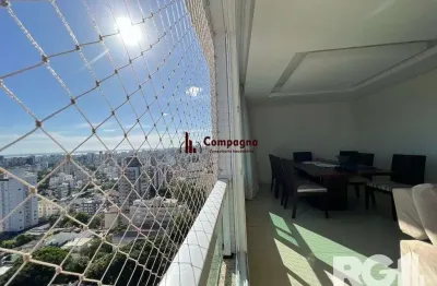 Espetacular apartamento para alugar mobiliado com eletrodomésticos, 3 dormitório