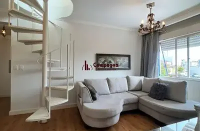 Cobertura - duplex à venda em medianeira com 142m² 2 suítes, 1 vagas
