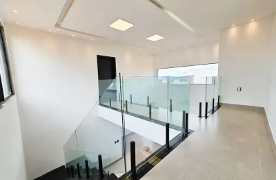 Casa alto padrão condomínio  monte carlo à venda, 232 metros,  4 suítes, duplex