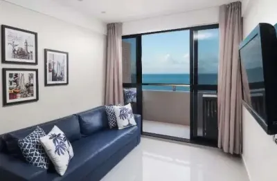 Apartamento à venda em natal-rn, ponta negra: 2 quartos, 1 suíte, 1 sala, 1 vaga de garagem, 60m² de área. confira já!