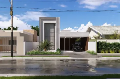 Linda casa em construção no terras alphaville 1 com duas suítes