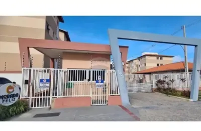 Apartamento com dois quartos no condomínio residencial morada feliz bairro marivan