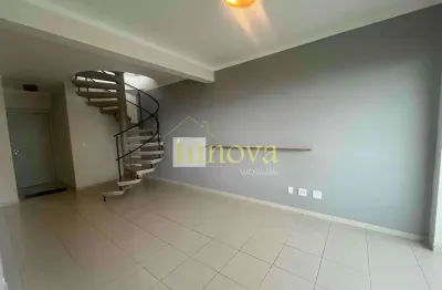 Cobertura duplex com 04 dormitórios para locação , no bairro indaiá, caraguatatuba, litoral norte d