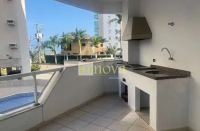 Apartamento para locação, vista mar, com 03 dormitórios sendo uma suíte, em caraguatatuba, litoral
