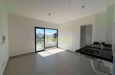 Apartamento à venda, com 01 dormitório a  400m da orla do aruan, em caraguatatuba, litoral norte de