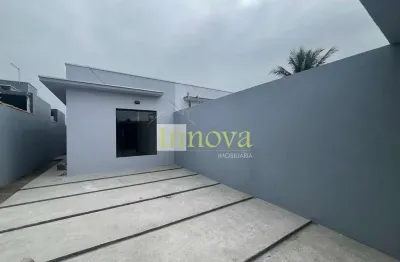 Casa nova à venda, com dois dormitórios sendo uma suíte na praia das palmeiras, em caraguatatuba, l