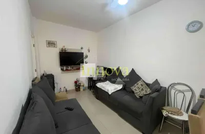 Apartamento vista mar, com 02 dormitorios e 01 vaga de garagem, à venda no centro de caraguatatuba,