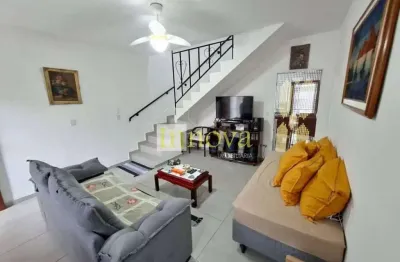 Sobrado com 02 suítes à Venda em Condomínio Fechado, no bairro Indaiá, Caraguatatuba, Litoral Norte