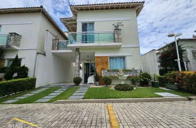 Casa de condomínio com 4 suítes e 4 banheiros à venda, 144 m² por r$ 720.000