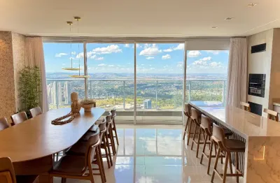 Lindo apartamento mobiliado e decorado no jardim goiás vista definitiva