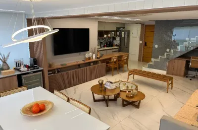 Espetacular cobertura duplex :: projetada por arquiteto :: prédio com total infra