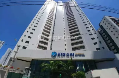 Apartamento para alugar, no beach class residence santa maria,  em recife, boa viagem, com 2 quartos, 55m²