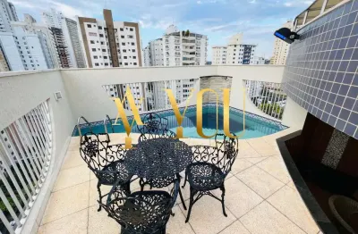 Cobertura para venda em goiânia, jardim goiás, 4 dormitórios, 3 suítes, 4 banheiros, 3 vagas
