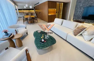 Apartamento para venda em goiânia, setor marista, 3 dormitórios, 3 suítes, 5 banheiros, 3 vagas