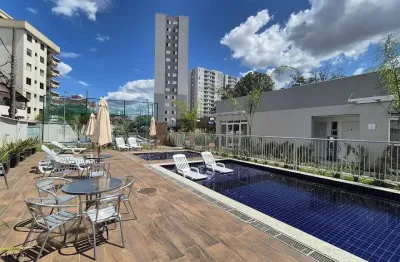 Apartamento 2 quartos para venda em contagem, eldorado, 2 dormitórios, 1 suíte, 1 banheiro, 1 vaga