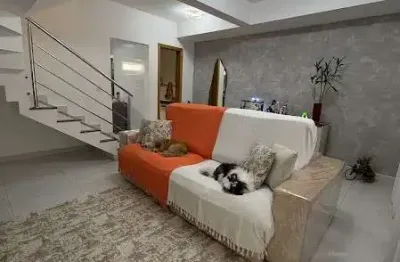 Casa geminada para venda em contagem, europa, 2 dormitórios, 2 suítes, 3 banheiros, 2 vagas