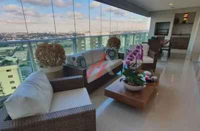 Aluguel de apartamento de luxo em alphaville centro industrial e empresarial, barueri-sp: 3 quartos, 3 suítes, 3 salas, 4 banheiros, 1 vaga, 212m².