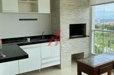 Apartamento de luxo em tamboré: 3 quartos, 03 suítes, 2 salas, 01 banheiro, 2 vagas de garagem, 158m² - santana de parnaíba-sp
