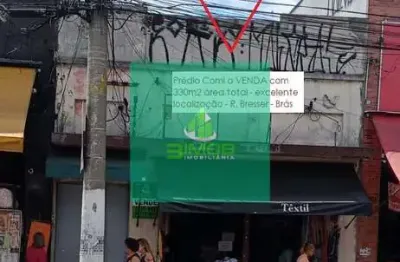 Oportunidade loja a venda 330m2, rua bresser, brás, são paulo, sp
