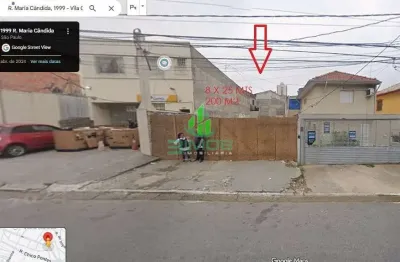 Excelente terreno à venda, 200 m2 -  vila guilherme, são paulo, sp