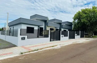 Casas geminadas novas à venda no bairro paraíso - chapecó