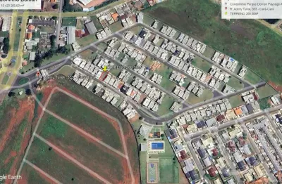 Ótimo terreno no condomínio doman - 200 m² - condomínio com infraestrutura