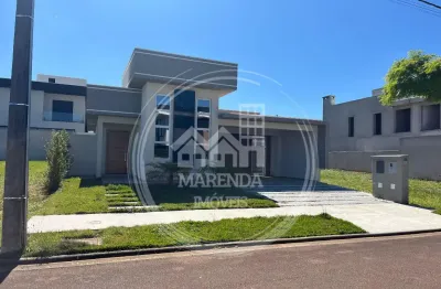 Linda residência térrea no condomínio terras alphaville, com 151m² de área construída.