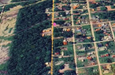 Terreno com 378m², limpo e aterrado no balneário alvorada em itapoá, 900m do mar!!!