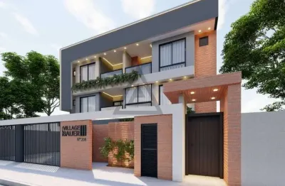 Apartamento à venda, no village bauer iii em itapoá, balneário jardim pérola do atlântico, com 2 quartos, 63,50m²