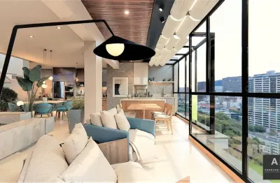 Imagine viver no topo, em uma cobertura de 191m² com 3 suítes no garden são francisco