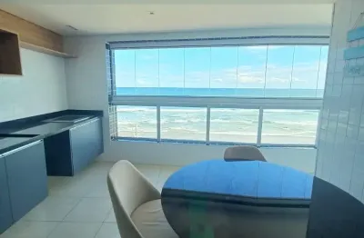 Lindo apartamento frente mar ,mongaguá centro maravilhoso!