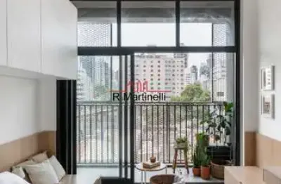 Apartamento com 1 quarto para alugar na rua francisco leitão, 255, pinheiros, são paulo por r$ 3.500