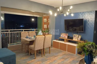 Excelente  apartamento com sacada gourmet – condomínio reserva ibiapaba 3/4