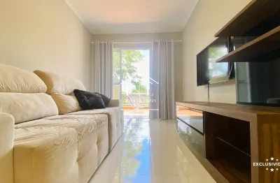 Um achado! apartamento iluminado “todo mobiliado' com 2 suítes e varanda para locação em atibaia