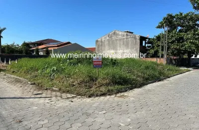 Terreno de esquina à venda em ubatuba, são francisco do sul - 361m², 250m da praia - r$360.000,00