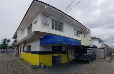 Sala comercial para locação em guanabara joinville - 32 m², 1 banheiro, piso superior - r$800,00
