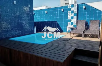 Cobertura com 2 quartos à venda na rua avaré, 495, campo grande, rio de janeiro, 95 m2 por r$ 590.000