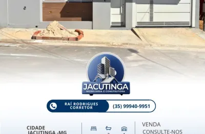 Casa a venda no bairro cidade jardim em jacutinga mg com 2 dormitórios sendo 1 suite
